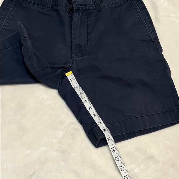 J. Crew Navy Men's Flat Front Shorts 32w - Picture 6 of 6